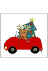 Apl013 - Christmas Car